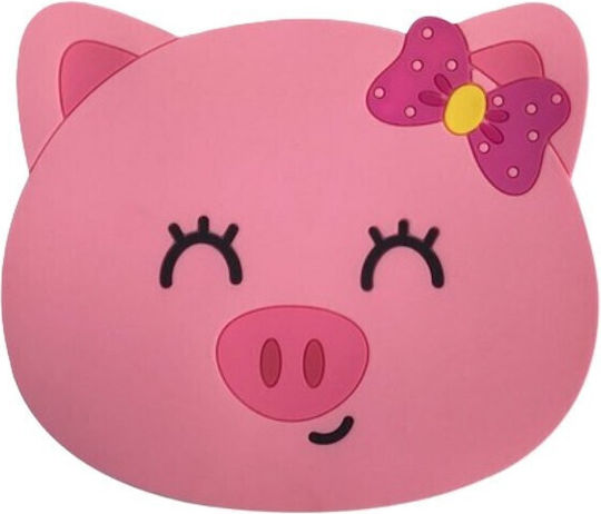 Alista Home Σουβέρ Πλαστικό Ροζ 15.5x15.5cm
