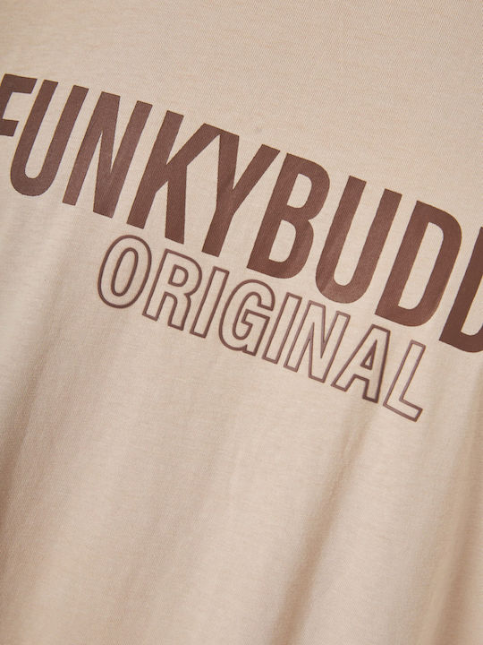 Funky Buddha T-shirt Beige