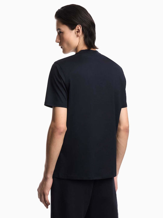 Emporio Armani T-shirt Navy Μπλε