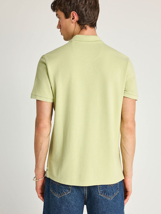 Funky Buddha Polo Herrenblusen Foam Grünes