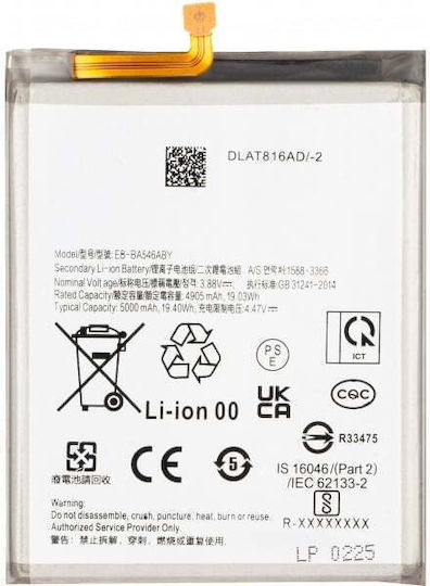 Compatible Replacement Battery for Samsung Galaxy A55 5g A556 A35 5g A356 A25 A256 A54 A546 A34 A346