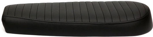 C-racer Şa De Motocicletă Neagră Universală C-racer Fat Scramsadle Scaun Scrambler Negru
