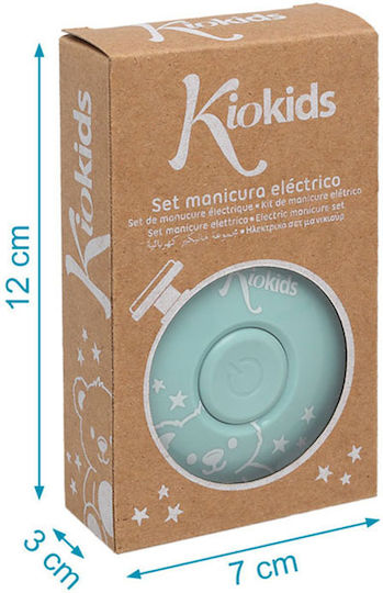 Kiokids Baby Electric Nail File 2 Pieces Pink