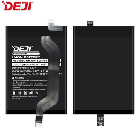 Deji Συμβατή Μπαταρία Αντικατάστασης 5000mAh για Redmi Note 10 Pro