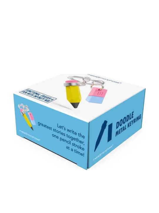 Metalmorphose Mtm380-01 Μπρελοκ Keyring ‘thank You Teacher Collection’ – Pencil & Eraser