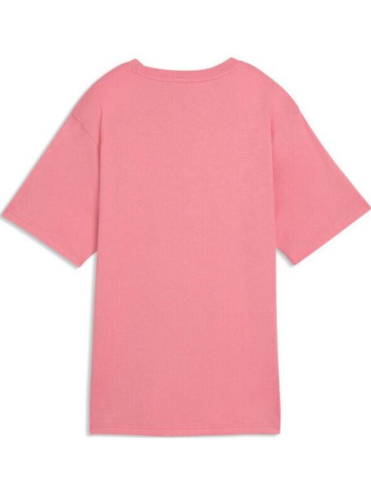 Ess Γυναικείο T-shirt Ροζ