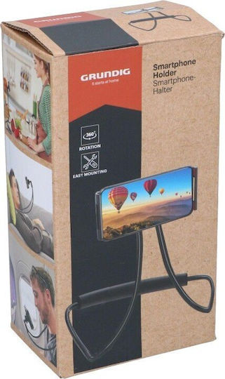 Grundig Adjustable Βάση Γραφείου για Κινητό σε Μαύρο χρώμα