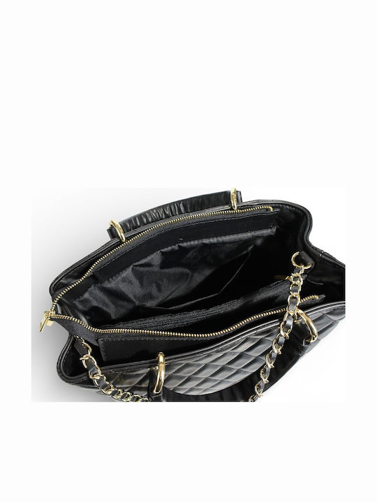 Leather Women's Crossbody Bag Black