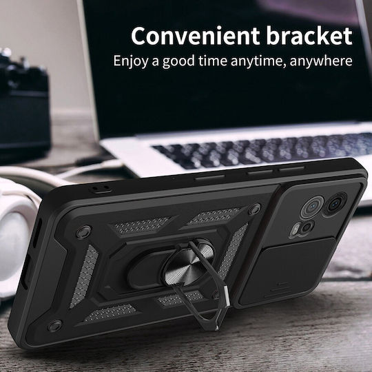 Techsuit Back Cover Μαύρο (Moto G72)