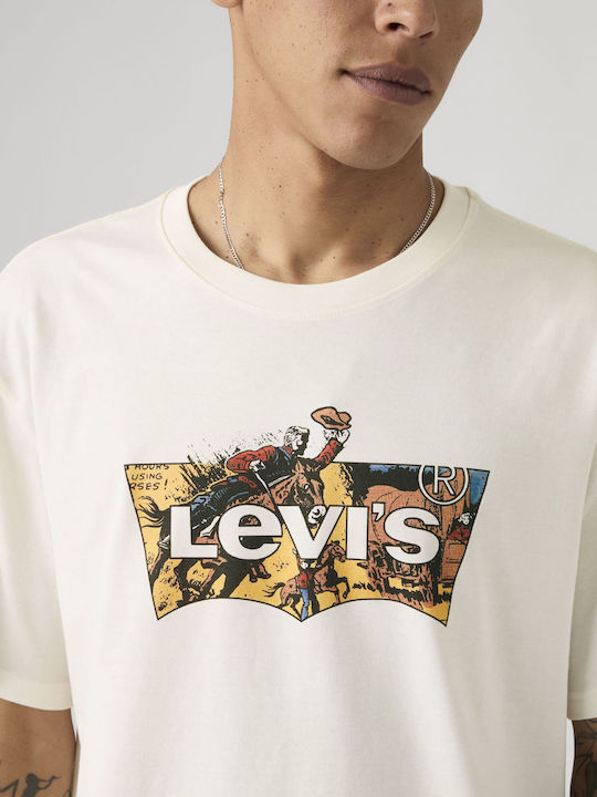 T-shirt Εκρού