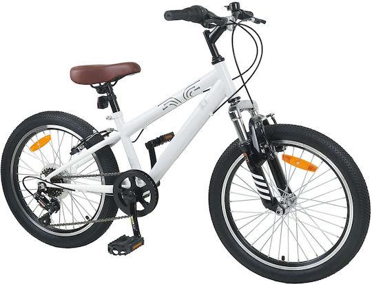vidaXL 24 Παιδisches Mountainbike Weiß