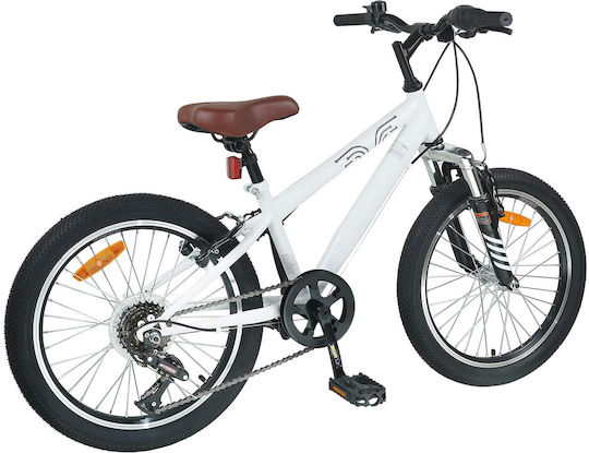 vidaXL 24 Παιδisches Mountainbike Weiß