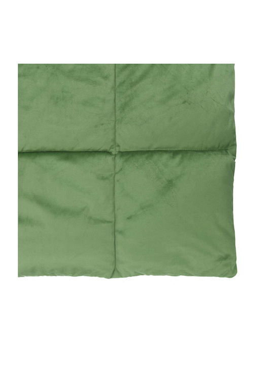 vidaXL Samtdecke Für Couch 135x220cm Grün