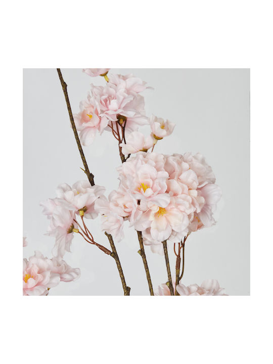 Florista Κλαδί Άνθη Κερασιάς 116cm Ροζ Ροζ Βάθος 28cm X Πλάτος 9cm X Ύψος 116cm