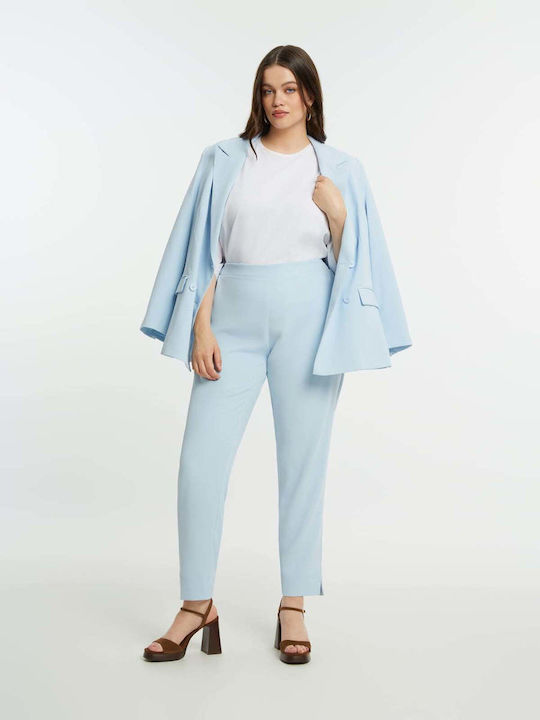Pantaloni Dama Albastru Deschis Costum 0003.2564.N.W-light-blue
