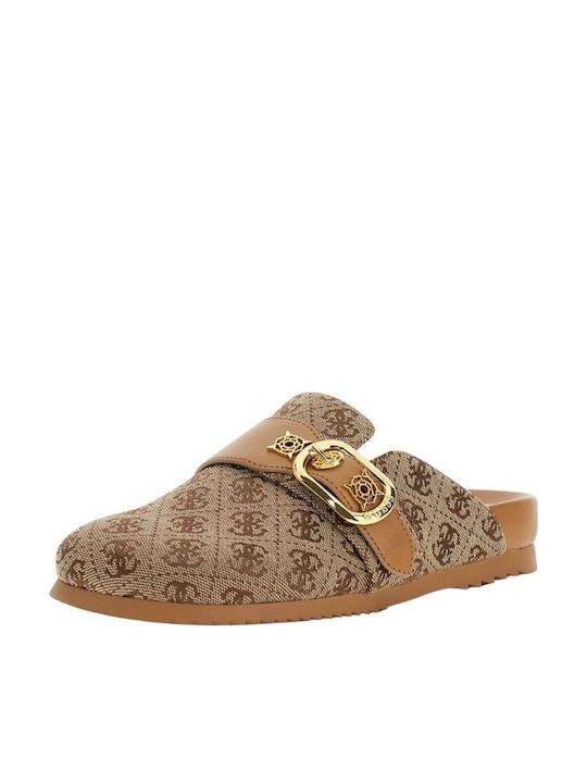 Guess Γυναικεία Σαμπό Μπεζ Guess Γυναικεία Σαμπό Μπεζ