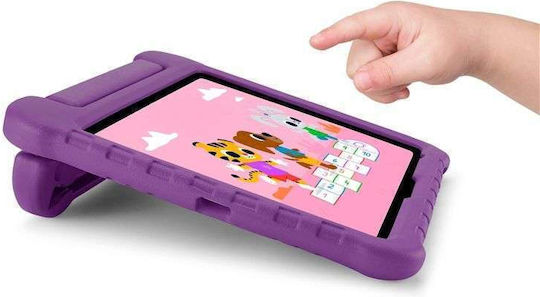 Pipetto Durable Back Cover For Kids Purple Apple Ipad 10.9 (2022) Ipad 11 (2025) Ipad Air 11