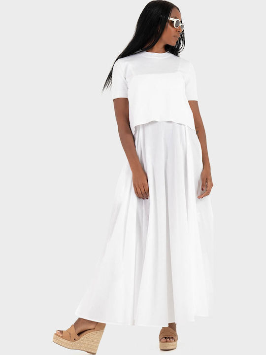Καλοκαιρινό Φόρεμα Off White