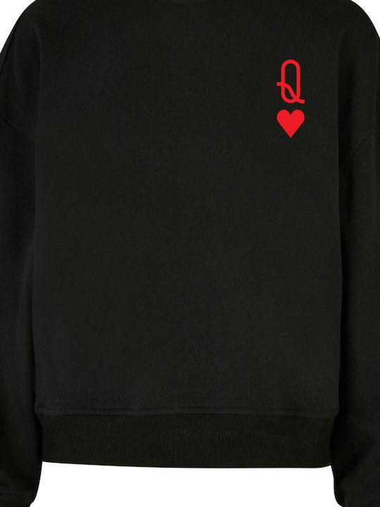 Long Women's Sweatshirt Black