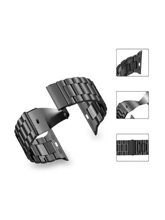 Homies Tragbare Bänder Schwarz für Apple Watch 42-44-45-46-49 mm Homies Tragbare Bänder Schwarz für Apple Watch 42-44-45-46-49 mm