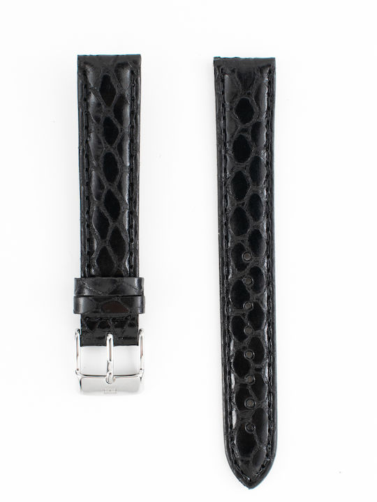 Tommy Hilfiger 679300543 Curea Din Piele Neagră 16mm