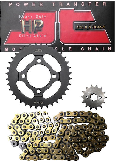 JT Sprockets Chain & Sprocket Kit for Honda Astrea Supra 100 / Astrea Grand 100