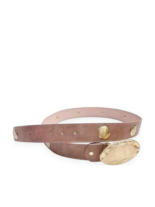 Curea Dama Din Piele Roz Lisa 8462 PN
