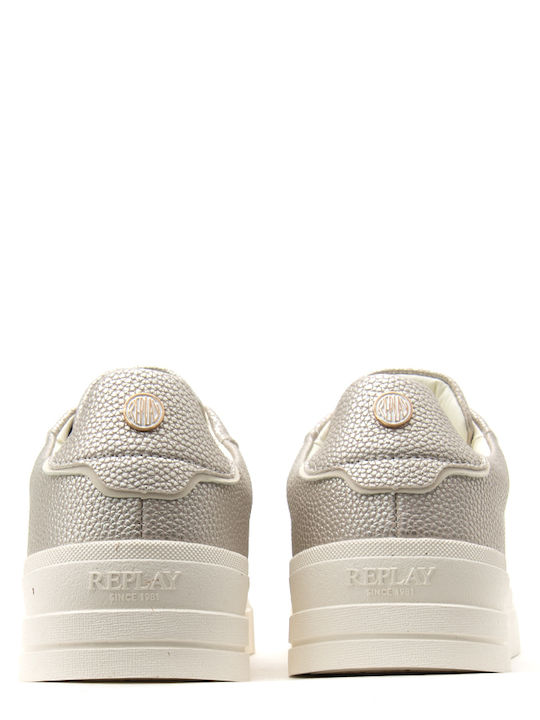 Evan Damen Sneakers Silber