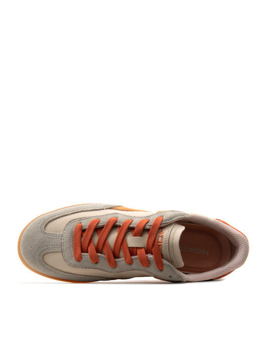 Sneakers Μπεζ- Πορτοκαλι