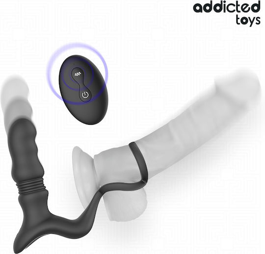 Addicted Toys Δονούμενο Δαχτυλίδι Πέους Σιλικόνης