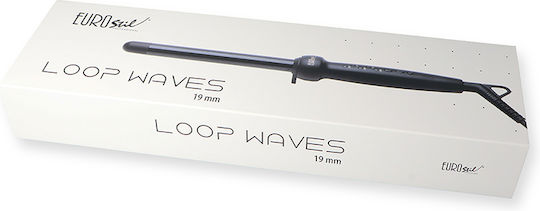 Eurostil Hair Curling Iron for Wavy Hair 19mm 40W 09365