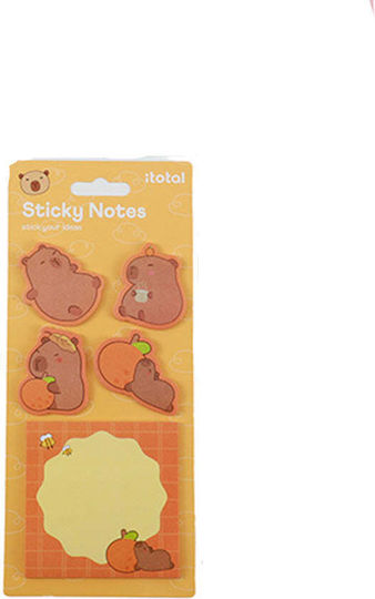 I-total Sticky Notes Capybara Orange