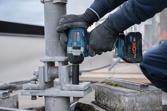 Bosch GDS 18V-750 C Μπουλονόκλειδο Μπαταρίας 18V Solo με Υποδοχή 1/2"