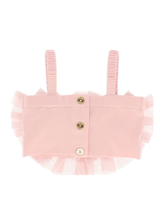 Kinderoberteil Ärmellos Rosa