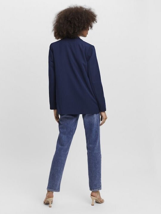 Vero Moda Γυναικείο Σακάκι Navy Blazer