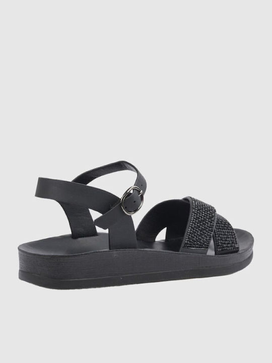 Sandale Casual Damă Negre