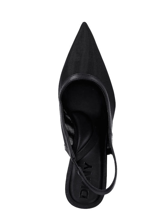 Heels with Strap Black