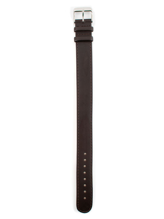 Tommy Hilfiger Curea din Piele Maro 18mm