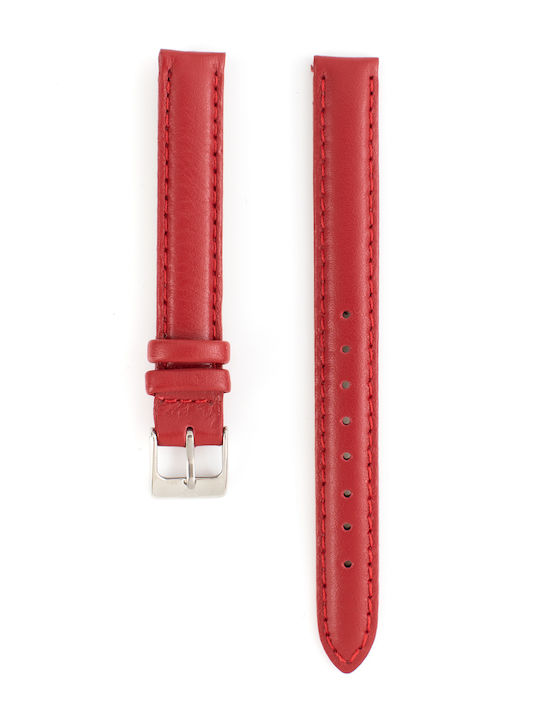 Tommy Hilfiger 679300869 Δερμάτινο Λουράκι Κόκκινο 12mm