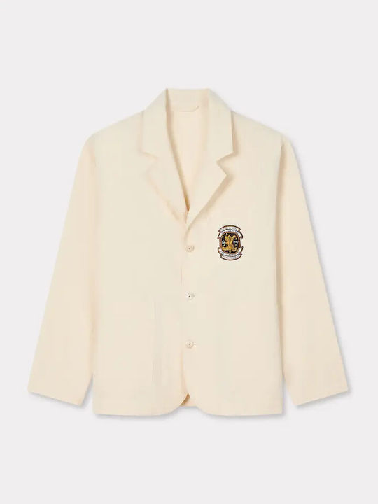Herrenanzugsjacke Ecru