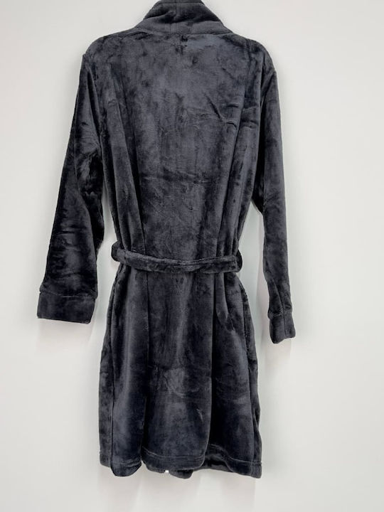 Notte Stella Winter Women's Gray Robe