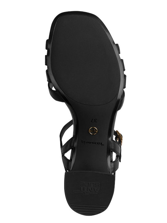 Leather Sandals Black