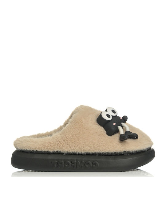 Anatomic Women's Winter Slippers Beige