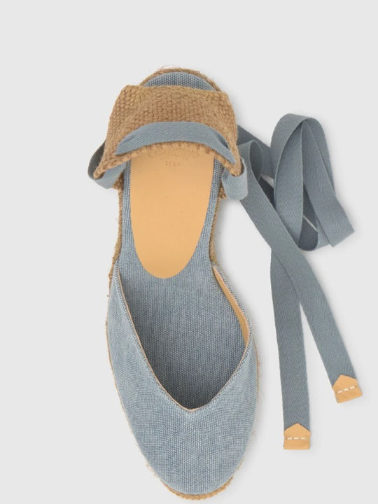 Chiara Summer Women's Platform Espadrilles Style Blue