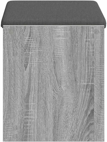 Hallway Furniture with Bench Grey 63x38x45 cm
