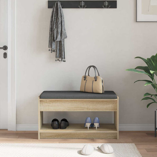 vidaXL Flurmöbel & Aufbewahrung mit Bank Braune 83x38x45cm