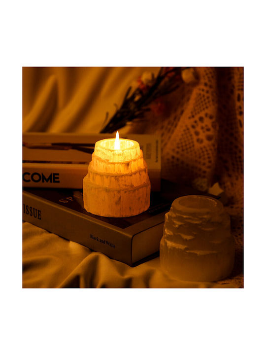 Green Tree Candle Company Dekoratives Kerze Kegel Weiß 800gr
