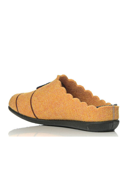 Anatomisch Damen Hausschuhe Orange
