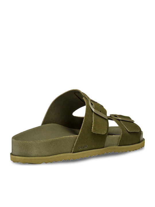 Men's Sandals in Green Colour