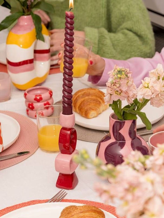 Que Rico Ceramic Candle Holder